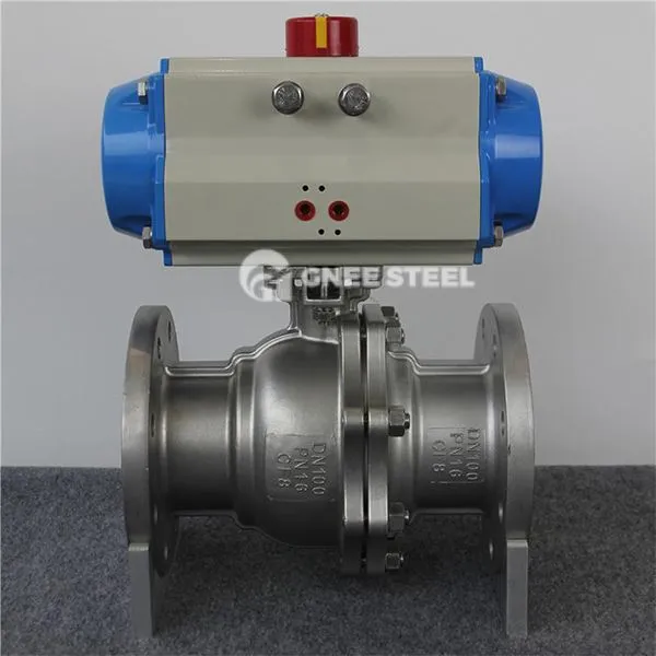 شیرهای توپ با فشار زیاد استیل کربن