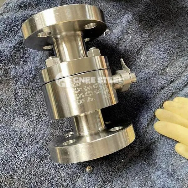 دریچه های توپ با فشار بالا فولاد جعلی