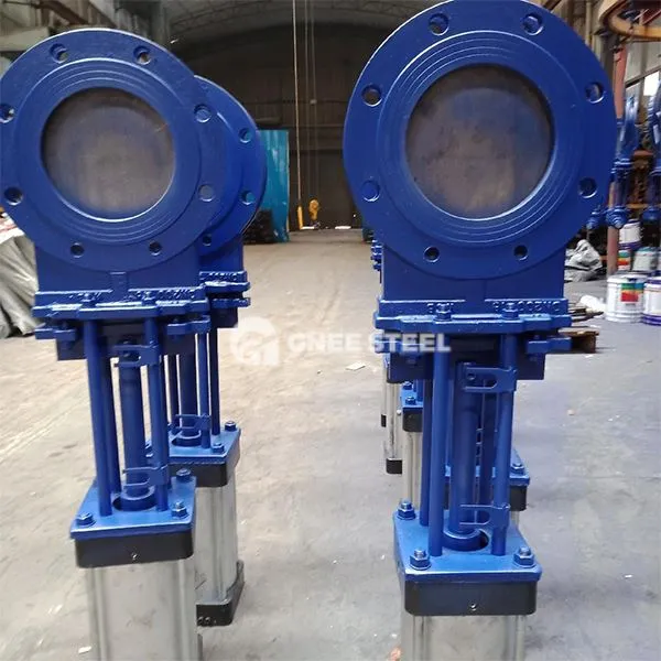 دریچه دروازه چاقوی فشار بالا