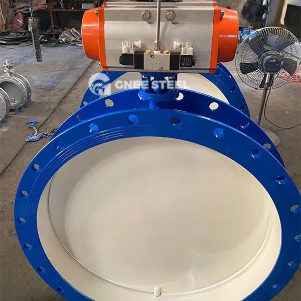 Pneumatic Actuated Butterfly Valves